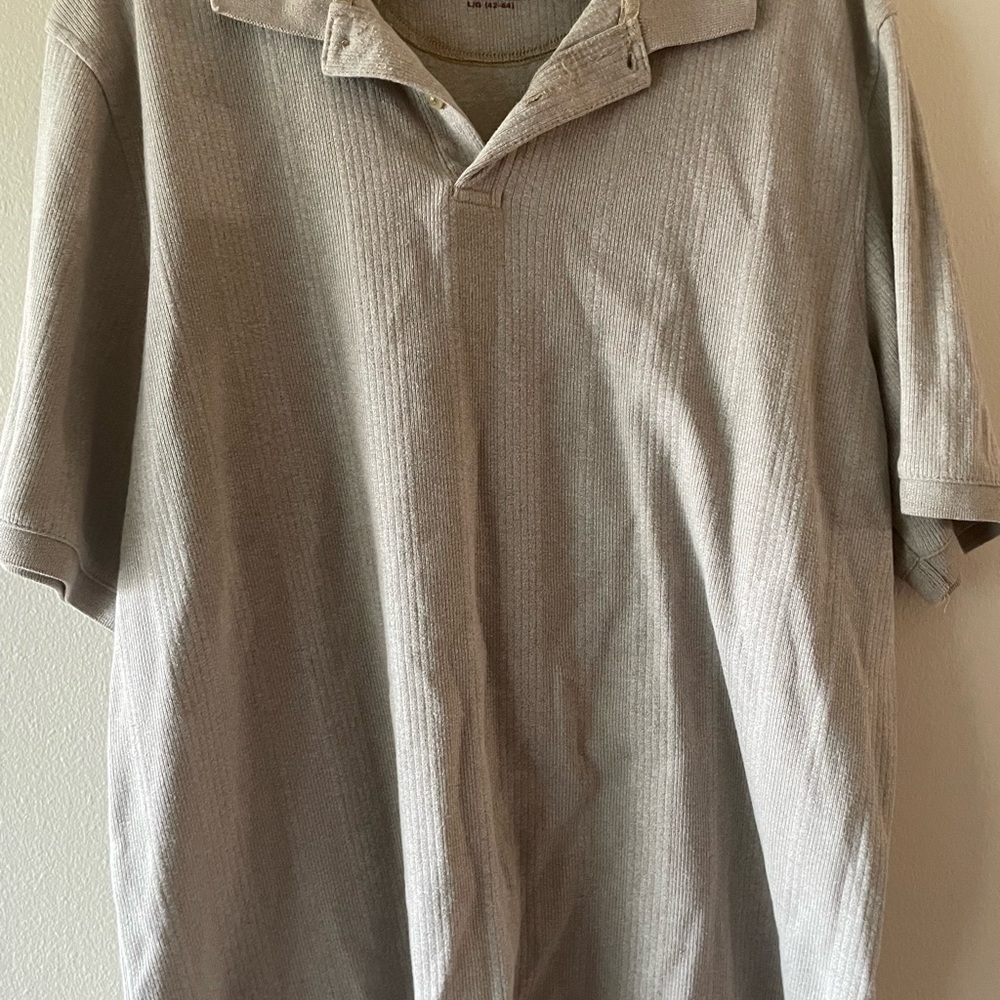 Covington Gray Polo Shirt Classic Short Sleeve